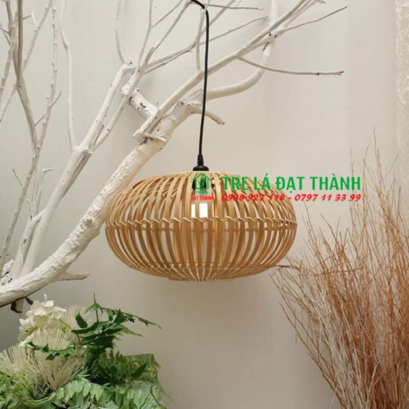 Đèn Cầu Cật Tre Trang Trí - DMT020